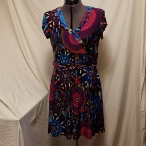 Multi-colored dress